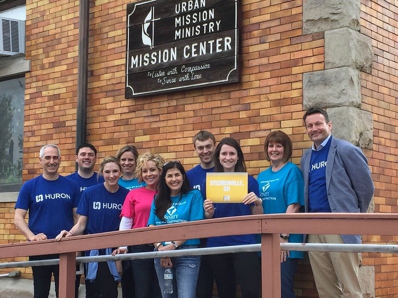 Trinity and Huron Volunteer Team