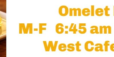 West Cafeteria Breakfast Menu