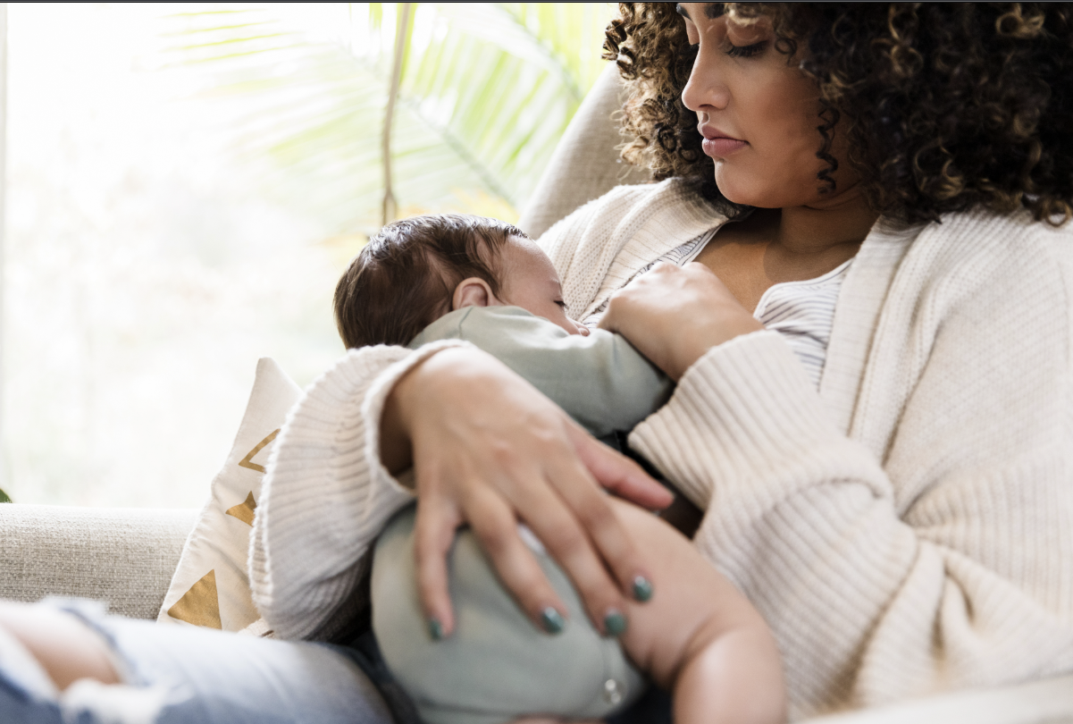 World Breastfeeding Week Stock Photo