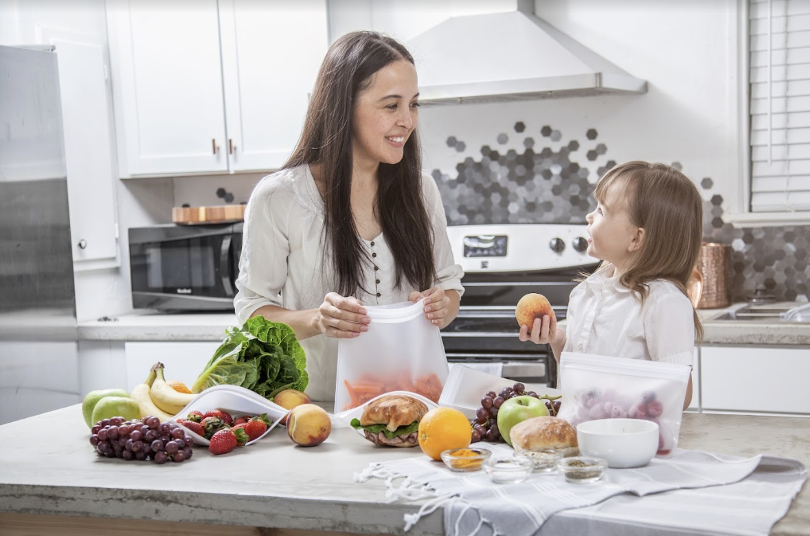 Snacking Stock Photo