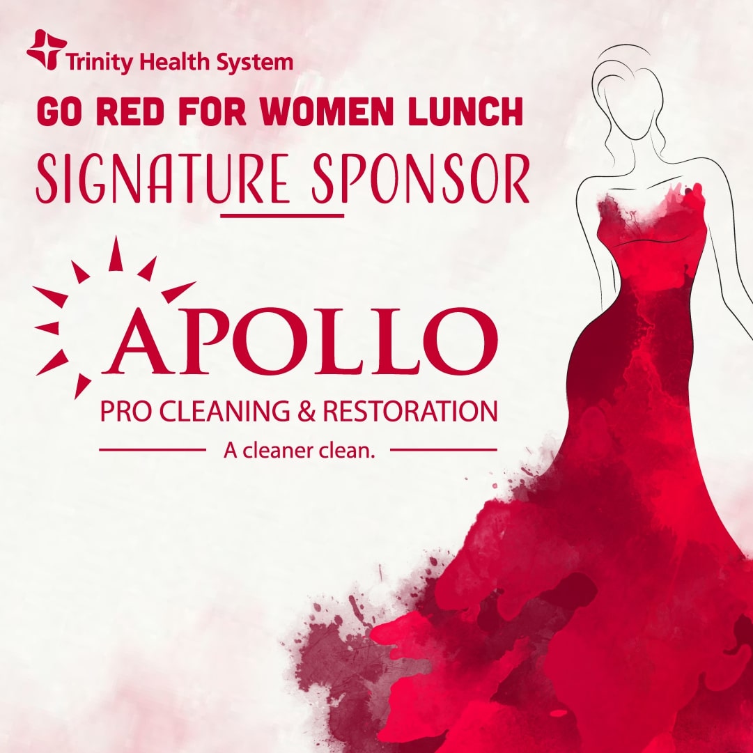 Go Red for Women Lunch Graphic