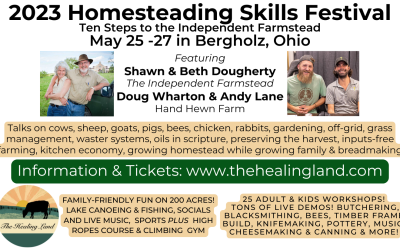 Homesteading Skills Festival Reflects Values of Trinity Health System Family Physician