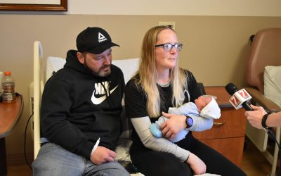 Congratulations to Our First Baby of the New Year!