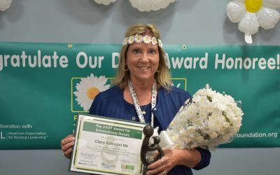 Trinity Health System Nurse Clara Potenzini Honored with Prestigious DAISY Award for Extraordinary Care