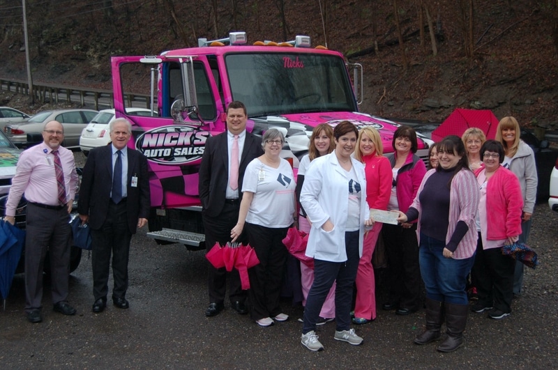 Nick’s Towing Supports Images Mammography