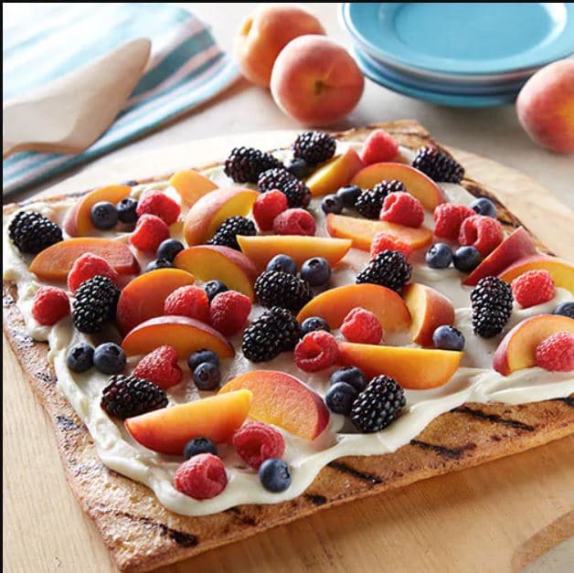 Fruit Pizza on the Grill