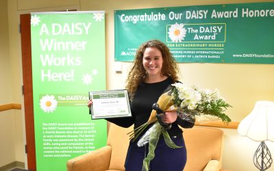 Trinity Health System Nurse Honored with Daisy Award