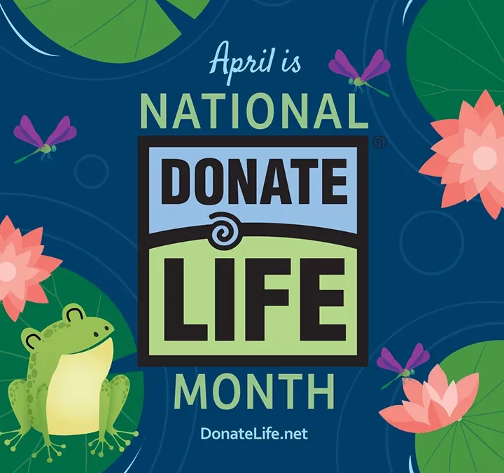 Trinity Health System Observes National Donate Life Month