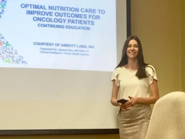 Trinity Health System Congratulates Dietitian Jessica Rea on Receiving PAND Emerging Dietetic Leader Award