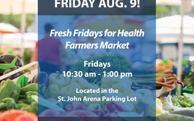 Fresh Fridays for Health Farmers Market Returns Today After Hiatus